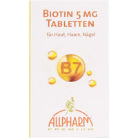 Produktbild von ALLPHARM Biotin 5 mg Tabletten 150 Stück