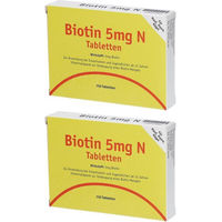 Produktbild von Allpharm Biotin 5 mg Tabletten 150 Stück