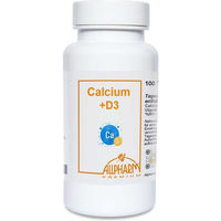 Produktbild von ALLPHARM Calcium + D3 Tabletten mit Calcium Carbonat 100 Stück