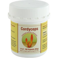 Produktbild von Allpharm Cordyceps sinensis Kapseln vegan 100 Stück