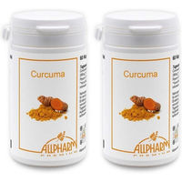 Produktbild von ALLPHARM Curcuma Kapseln mit standardisiertem Extrakt 120 Stück