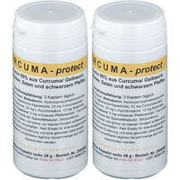 Produktbild von ALLPHARM Curcuma Protect Kapseln mit standardisiertem Extrakt vegetarisch 180 Stück