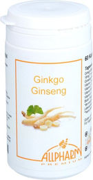 ALLPHARM Ginkgo Ginseng Premium Kapseln vegan 60 Stück – Bild 1 von 1