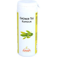 Produktbild von Allpharm Grüner Tee Kapseln vegan 90 Stück