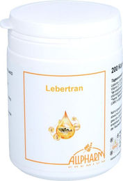 Allpharm Lebertran Kapseln 500 mg 200 Stück – Bild 1 von 1