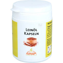 Allpharm Leinöl Kapseln 180 Stück – Bild 1 von 1