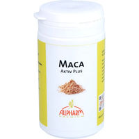 Produktbild von ALLPHARM Maca Aktiv Plus Kapseln vegan 60 Stück