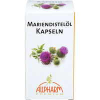 Produktbild von ALLPHARM Mariendistelöl Kapseln 500 mg 60 Stück glutenfrei und laktosefrei