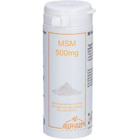 Produktbild von ALLPHARM MSM 500 mg Kapseln vegan