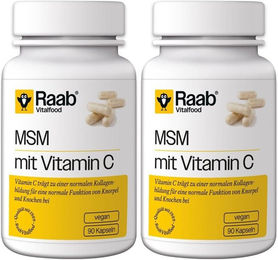 Allpharm MSM mit Vitamin C Kapseln mit natürlichem Vitamin C aus Acerola und Hagebutte – Bild 1 von 1