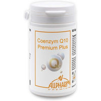 Produktbild von Allpharm Premium Coenzym Q10 Plus Ubiquinon Kapseln vegan glutenfrei laktosefrei 60 Stück