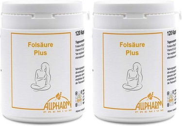 Allpharm Premium Folsäure Plus B-Komplex Kapseln 240 Stück – Bild 1 von 1