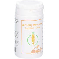 Produktbild von Allpharm Premium Ginseng Komplex Kapseln 60 Stück