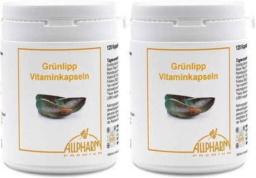 Allpharm Premium Grünlippmuschel Vitaminkapseln 120 Kapseln – Bild 1 von 1