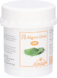 Allpharm Premium Omega3-Algen-DHA Kapseln vegan glutenfrei laktosefrei 120 Stück – Bild 1 von 1