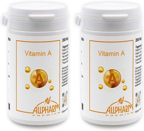 ALLPHARM Vitamin A 2500 IE Kapseln 200 Stück – Bild 1 von 1