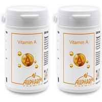 Produktbild von ALLPHARM Vitamin A 2500 IE Kapseln 200 Stück