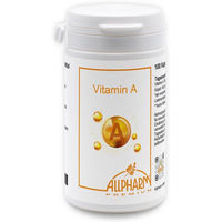 Produktbild von ALLPHARM Vitamin A Kapseln 100 Stück
