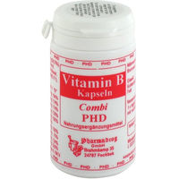 Produktbild von Allpharm Vitamin B Combi B-Komplex Kapseln für Senioren, Sportler sowie Schwangere und Stillende 60 Stück