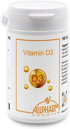 ALLPHARM Vitamin D3 Tabletten 1000 IE glutenfrei und laktosefrei 100 Stück – Bild 1 von 1