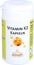 ALLPHARM Vitamin K2 MK-7 100 µg Kapseln vegan glutenfrei laktosefrei 60 Stück – Bild 1 von 1