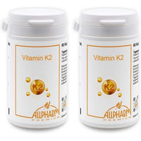 Produktbild von ALLPHARM Vitamin K2 MK7 200 µg Kapseln vegan glutenfrei laktosefrei 60 Stück