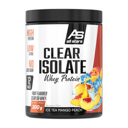 AllStars Clear Isolat Whey Protein Pulver Ice Tea Mango Peach 300g – Bild 1 von 1