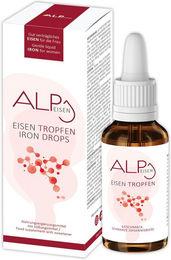 ALP NUTRITION Eisentropfen mit Eisen, Folsäure und Vitamin B12 liposomal für Frauen, 30 ml – Bild 1 von 1
