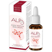 Produktbild von ALP NUTRITION Eisentropfen mit Eisen, Folsäure und Vitamin B12 liposomal für Frauen, 30 ml