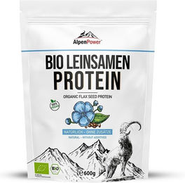 AlpenPower Bio Leinsamen-Protein Pulver Vegan Neutral 1000 g – Bild 1 von 1