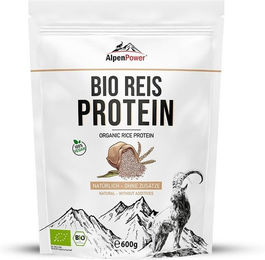 AlpenPower Bio Reisprotein Pulver Neutral 600 g – Bild 1 von 1