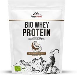 AlpenPower Bio Whey Protein Konzentrat Kokos Pulver ohne Zusatzstoffe – Bild 1 von 1