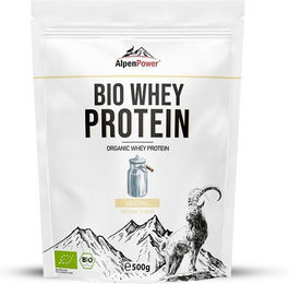 AlpenPower Bio Whey Protein Konzentrat Pulver Neutral ohne Zusatzstoffe 1000 g – Bild 1 von 1