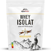 Produktbild von AlpenPower Native Whey Isolat Pulver Vanille 1000 g