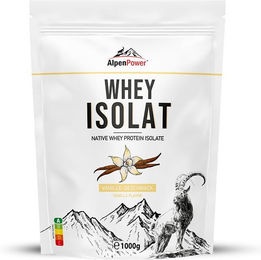 AlpenPower Native Whey Isolat Pulver Vanille – Bild 1 von 1