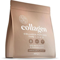 Produktbild von ALPHA FOODS Collagen Pulver Schokolade mit Typ I, II und III Kollagen