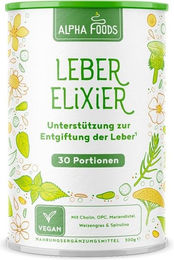 ALPHA FOODS LIVER ELIXIER Superfood-Mischung Pulver vegan ohne Zusatzstoffe – Bild 1 von 1