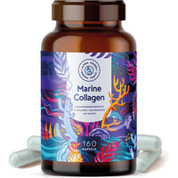 Produktbild von Alpha Foods Marine Collagen mit Hyaluronsäure und Elastin Kapseln