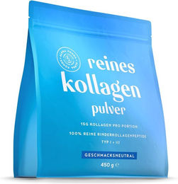 Alpha Foods Reines Collagen Pulver Typ I und Typ III 450 g – Bild 1 von 1