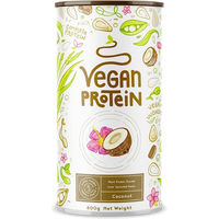Produktbild von Alpha Foods Vegan Protein Mehrkomponenten Pflanzliches Proteinpulver Kokos 600 g