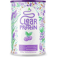 Produktbild von Alpha Foods Vegan Reis Proteinpulver Blaubeere Lavendel 400 g