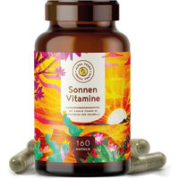 Produktbild von ALPHA FOODS Vitamin D3 und K2 mit pflanzlichen Omega 3 Fettsäuren 4000 IE Kapseln 160 Stück ohne Zusatzstoffe