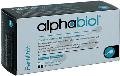 Alphabiol Fertilität für Männer Kapseln 60 Stück – Bild 1 von 1