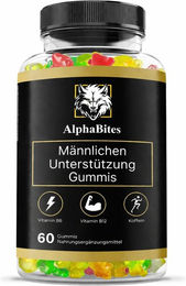 Alphabites Gummis für Männer 60 Stück – Bild 1 von 3