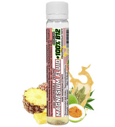 ALPHAPOWER FOOD Magnesium Citrat und Vitamin B12 Ampullen vegan für Sportler 100 Stück – Bild 1 von 2