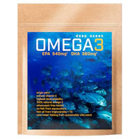 Produktbild von ALPHAPOWER FOOD Omega 3 Fischöl Kapseln hochdosiert mit EPA und DHA plus Vitamin E