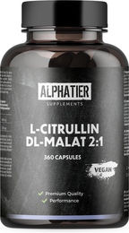 Alphatier L-Citrullin Kapseln 360 Stück glutenfrei zuckerfrei ohne Zusatzstoffe – Bild 1 von 1