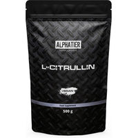 Produktbild von Alphatier L-Citrullin Malat Pulver 500g hochdosiert vegan glutenfrei ohne Zusatzstoffe