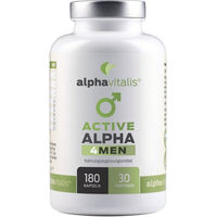 Produktbild von Alphavitalis Active ALPHA 4 Men Kapseln mit L-Arginin