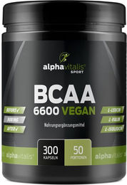 Alphavitalis BCAA Kapseln vegan ohne Zusatzstoffe – Bild 1 von 4